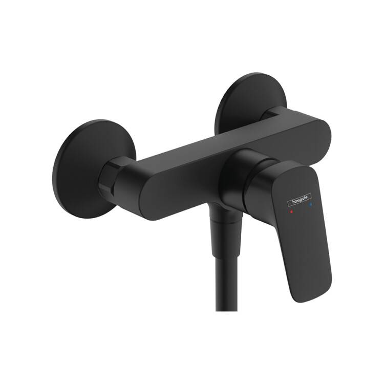 Смеситель для душа Hansgrohe Logis однорычажный черный матовый 71600670