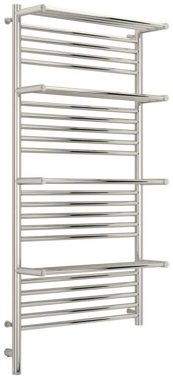 Полотенцесушитель электрический Сунержа Богема 3.0 с 4 полками 1200x600 мм МЭМ нижнее слева сталь 0058081260