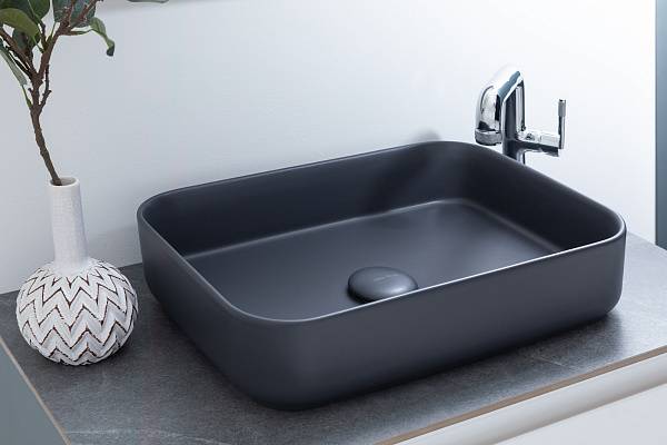 Раковина Allen Brau Fantasy 50 см серая 4.11021.AN