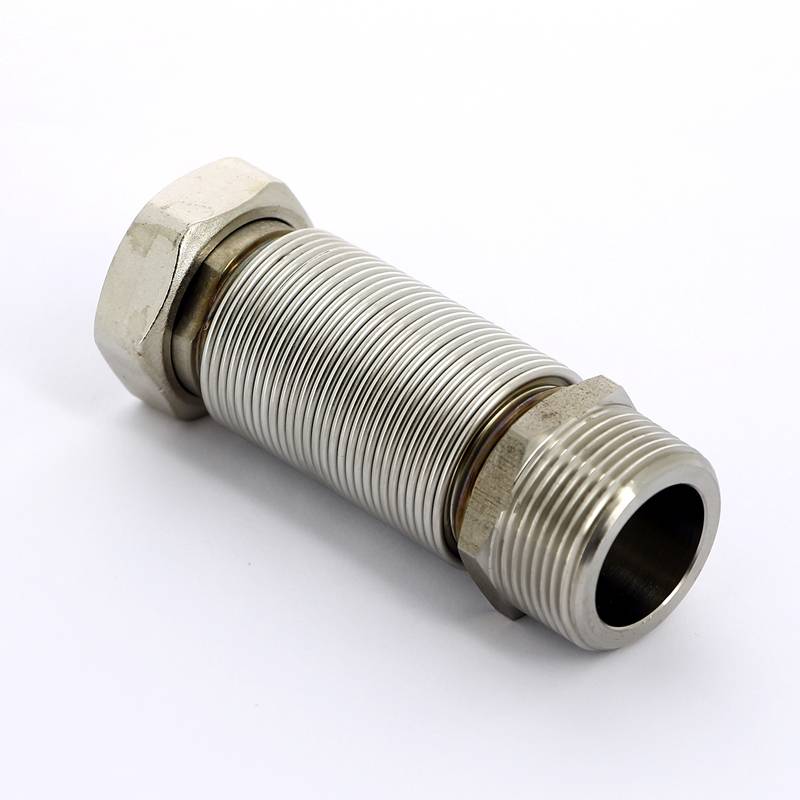 Подводка для воды сильфонная растяжимая Emmeti Flexorapid 1 1/4 Г-Ш 100-195 мм 02450132