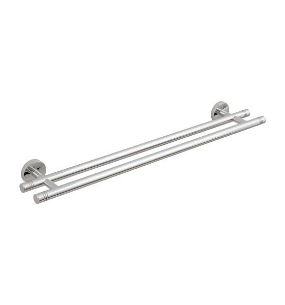 Держатель полотенец двойной Сунержа Каньон 60x10.1x5 см флок красный 56-3002-0600