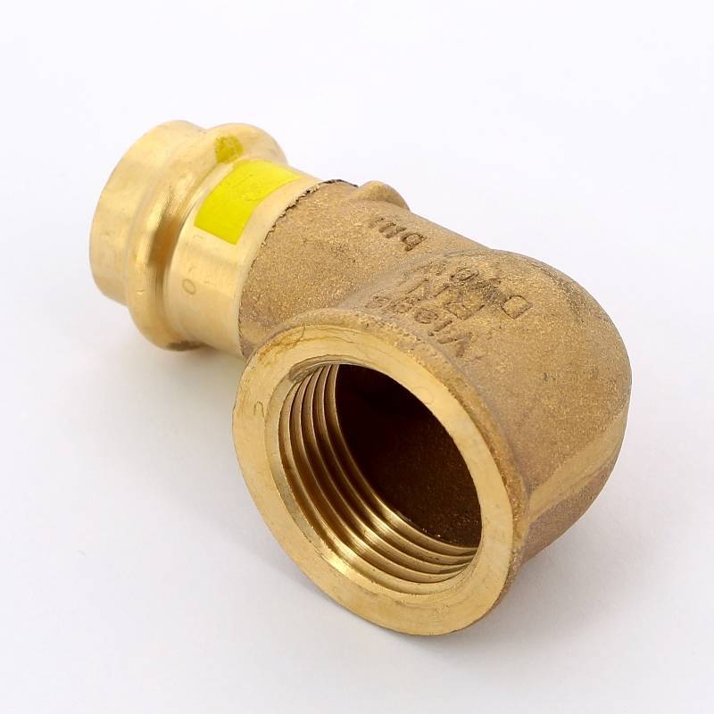 Угол 90° пресс-В бронзовый Viega Profipress G 22х1 345884