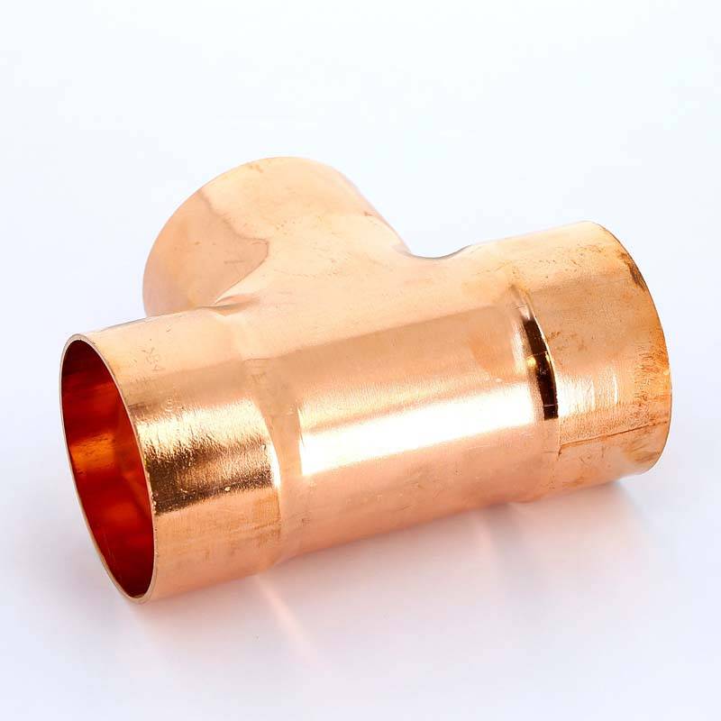 Тройник медный под пайку Viega 76.1 мм 135911