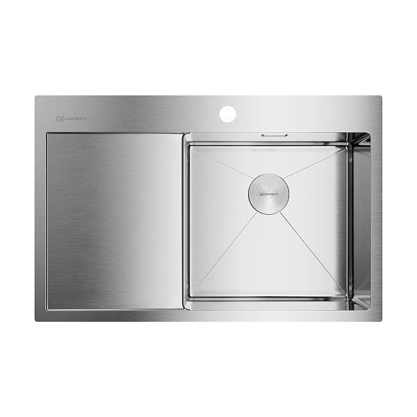 Кухонная мойка Omoikiri Akisame 78-IN-R 78x51 см нержавеющая сталь 4973061