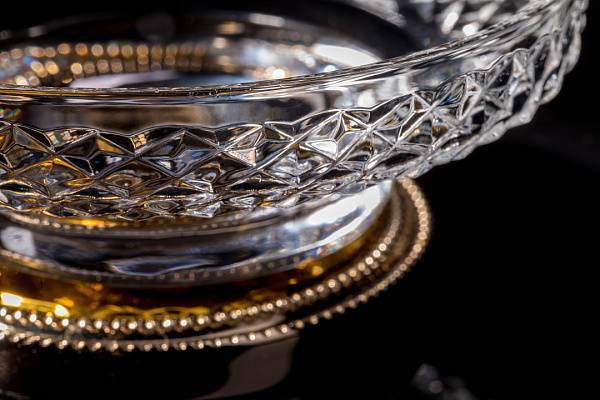 Мыльница Boheme 10202 настольная круглая золото 10202