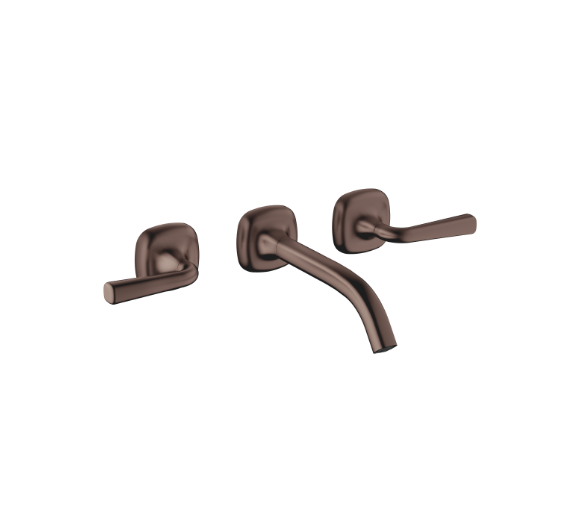 Смеситель для раковины, Dornbracht, COYA, настенный встраиваемый, цвет-Dark Bronze сатинированный (PVD)