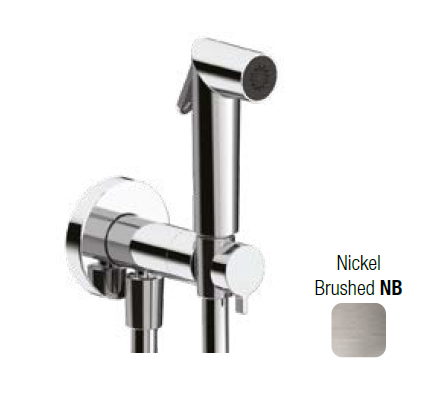 Гигиенический душ со смесителем Almar Shut Off Brushed Nickel E136013NB
