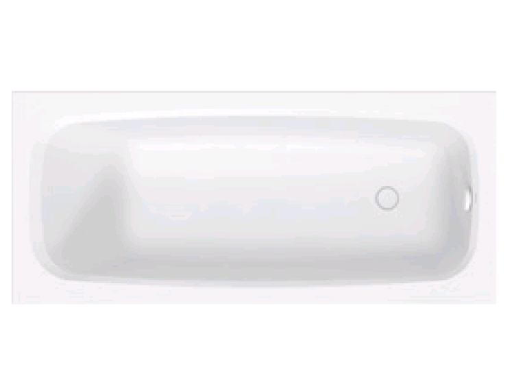 Ванна Duravit Aurena 1700x750x460 мм DuroCast Smooth белый матовый 700548000000000