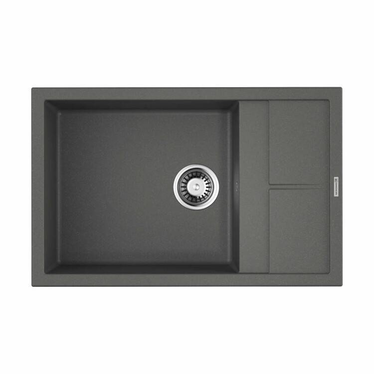 Мойка кухонная OMOIKIRI Sumi 78-U/IF 780x500 мм платина 4993724