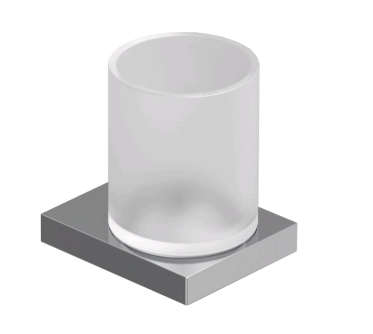 Стакан с держателем Kludi VELA C 78х96х100 мм хром 3197505