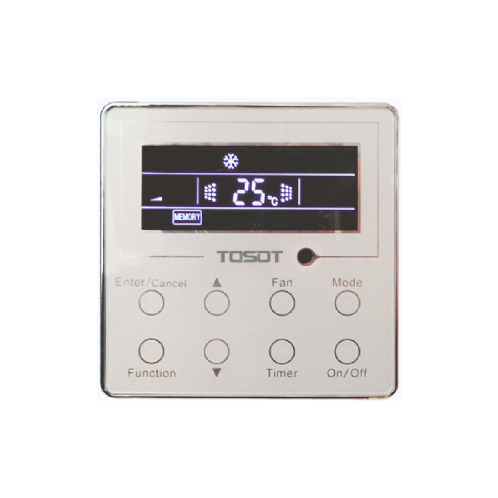 Внутренний блок мультисплит-системы TOSOT Кассетный однопоточный T12H-FC1A/I/TD01 T12H-FC1A/I/TD01