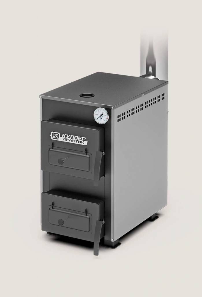 Котел твердотопливный Теплодар Куппер ПРАКТИК-8 (1.1) 8 кВт АОК.86.000.00