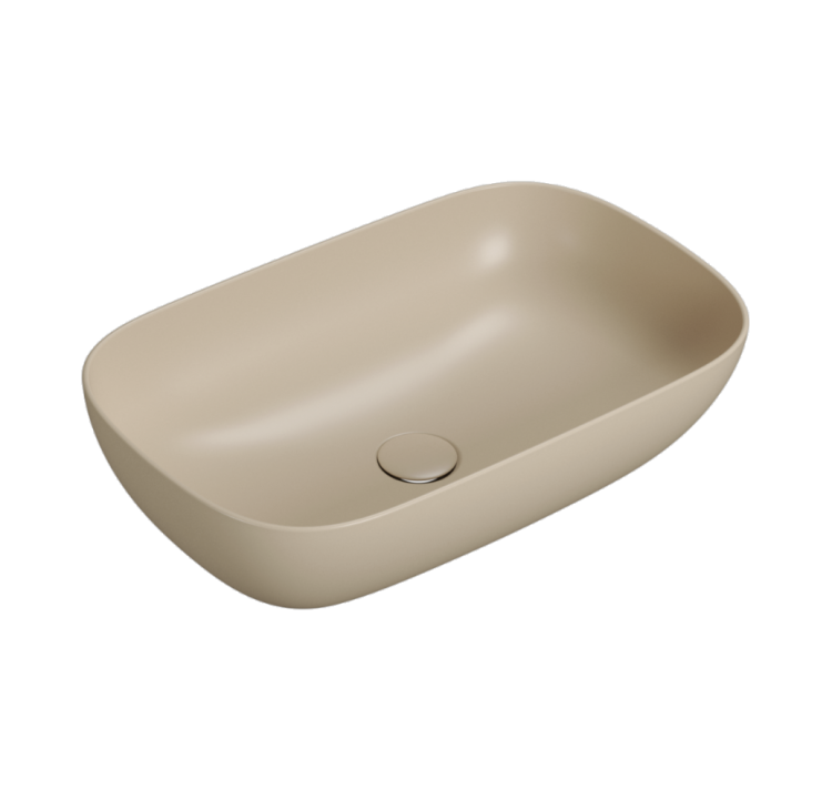 Раковина накладная Globo T-EDGE 600x380x160 мм цвет Perla B6R60PA