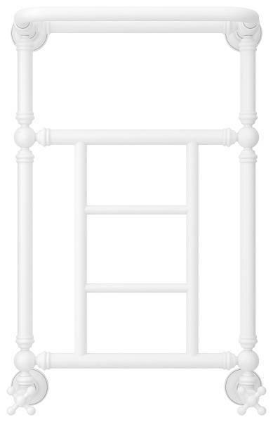 Полотенцесушитель водяной Сунержа Ренессанс 400x660 мм матовый белый 30-0282-6640