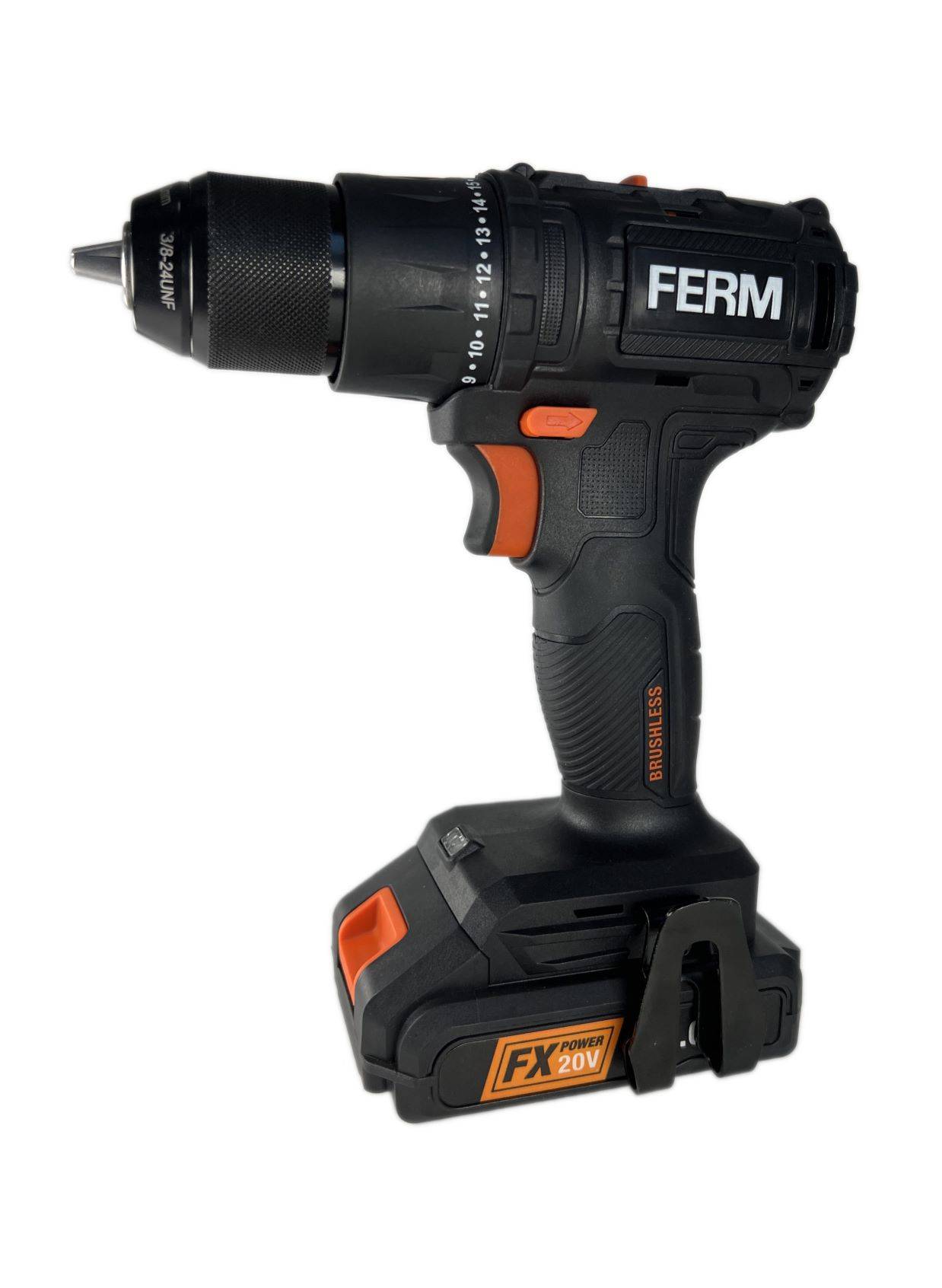 Дрель-шуруповерт аккумуляторная Ferm CDM 20 В бесщеточная CDM