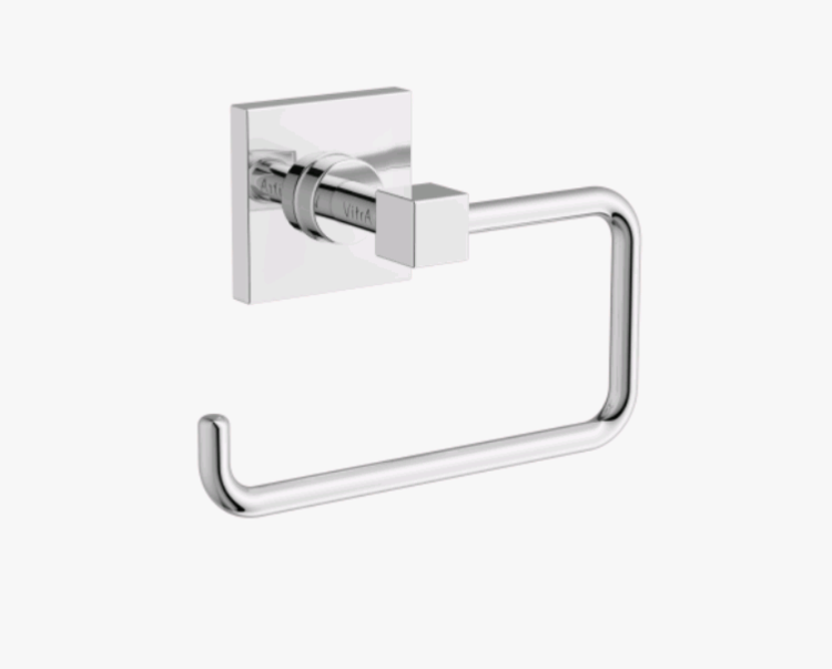 Бумагодержатель VitrA Root без крышки хром A44805