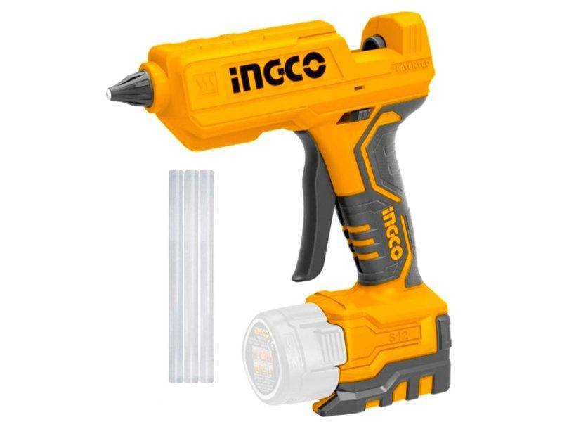 Клеевой пистолет аккумуляторный Ingco S12 CGGLI