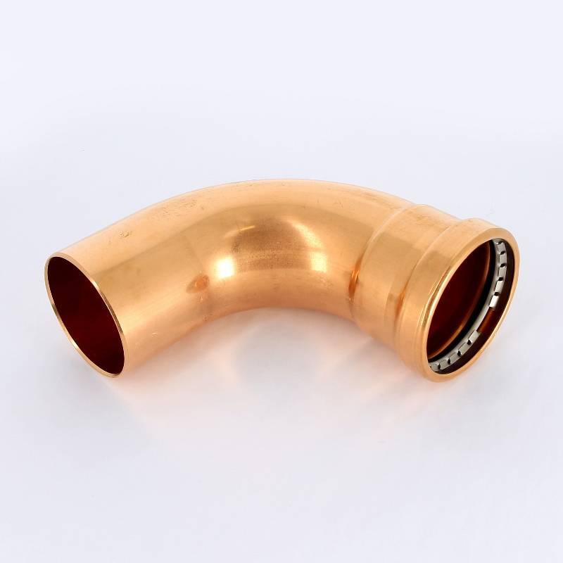 Угол-вставка 90° пресс Viega Profipress XL 76.1 мм медь 476878