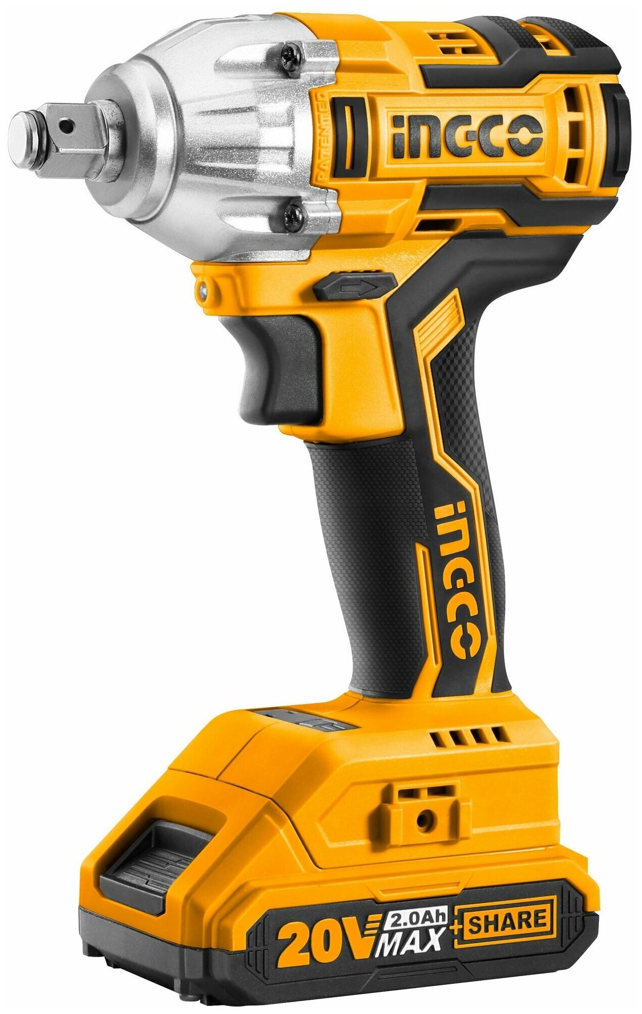 Гайковерт ударный аккумуляторный INGCO CIWLI 20 В бесщеточный CIWLI
