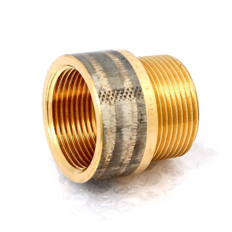 Удлинитель резьбовой НВ бронзовый Viega 1 1/4 x 25 мм 440503