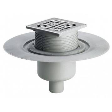 Трап Viega Advantix 100x100 мм вертикальный выпуск 70 мм нержавеющая сталь 557195