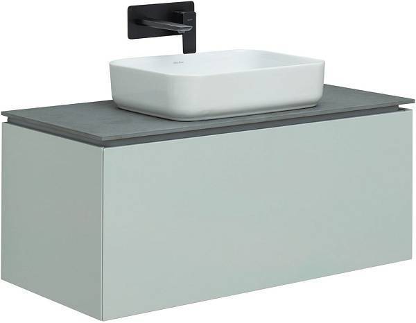 Тумба под раковину Allen Brau Infinity 100 см серый 1.21004.PWM
