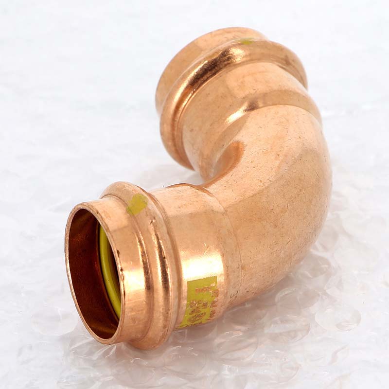 Отвод пресс медный Viega Profipress G 28 мм 90° 345495