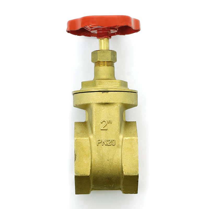 Задвижка клиновидная латунная Uni-Fitt 2 ВВ PN20 142G7000