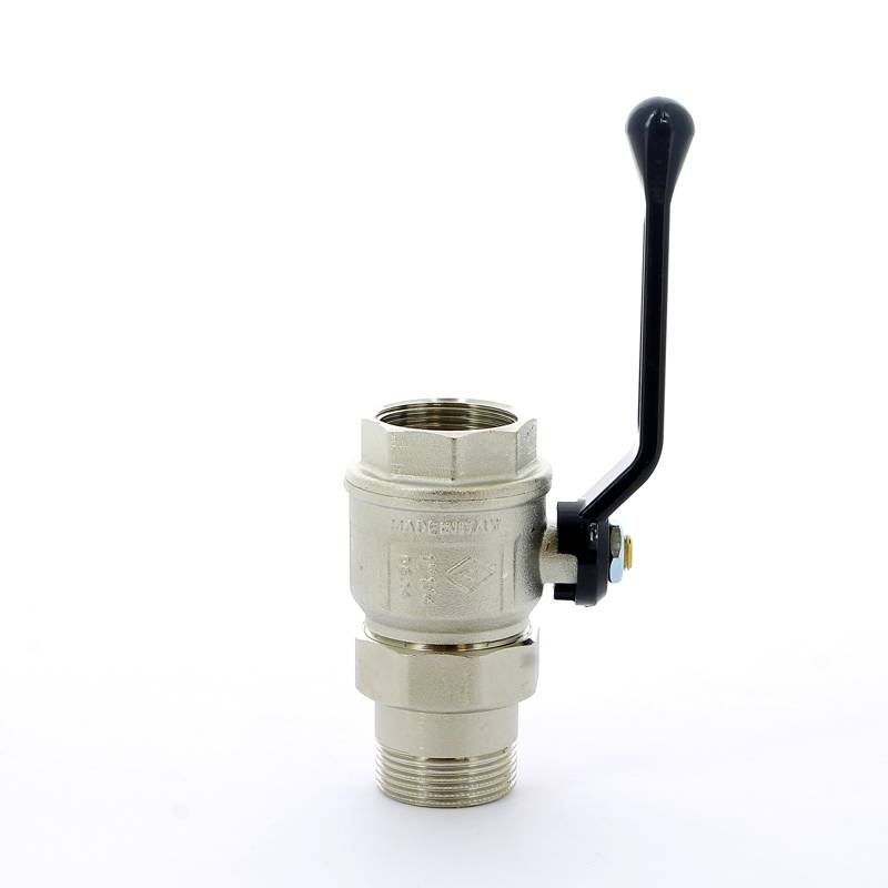 Кран шаровой Bugatti New Jersey 1 1/4 НВ с разъемным соединением рычаг 09200006