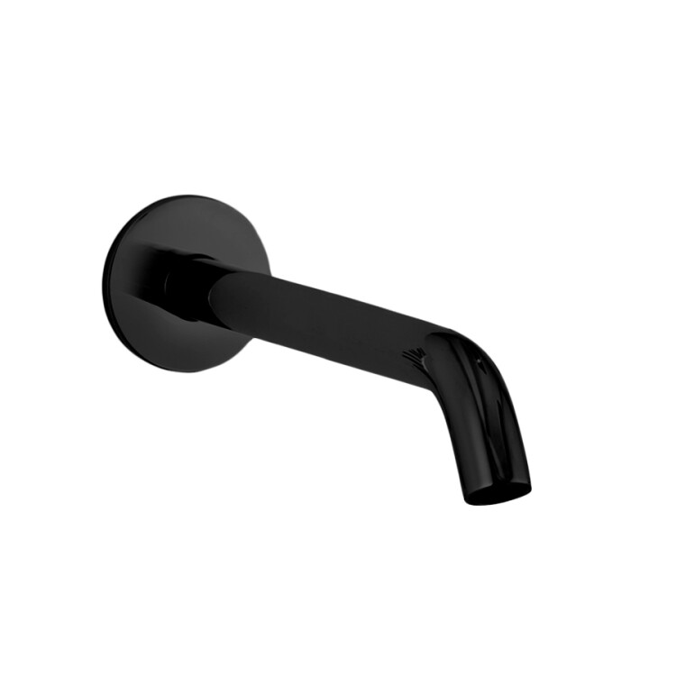 Излив Fantini Nostromo настенный встраиваемый 200 мм черный матовый 50138431