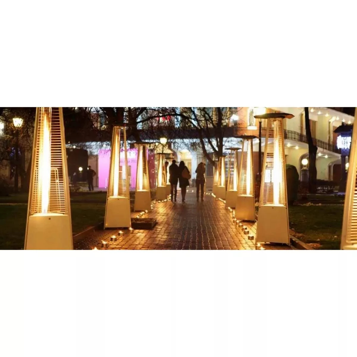 Обогреватель газовый инфракрасный уличный NeoClima 08HW-BW