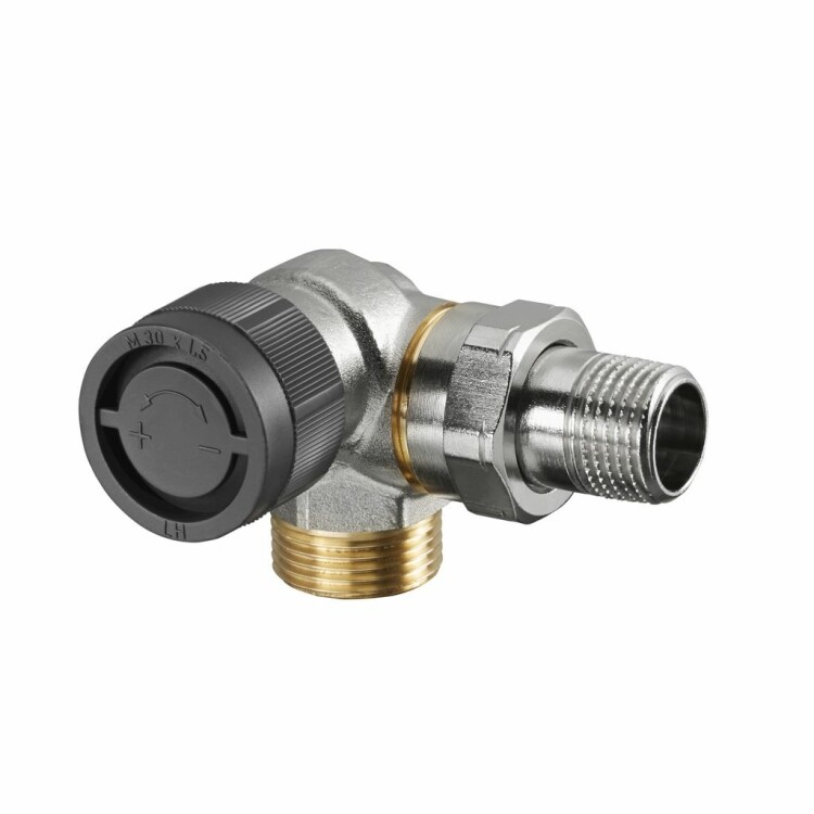 Вентиль термостатический трехосевой Oventrop серия A DN 15 1/2x3/4 Н ЕК-Н левый 1181396