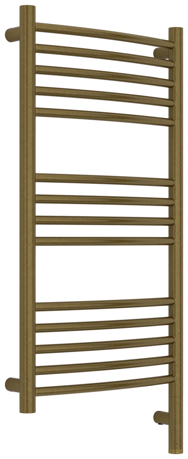 Полотенцесушитель электрический Сунержа Богема 3.1 выгнутая 400х800 мм правый состаренная бронза браш 05-6003-8040