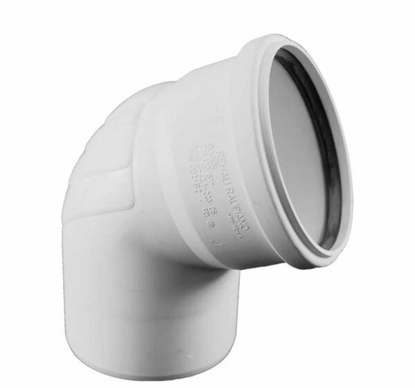 Отвод канализационный REHAU RAUPIANO Plus 110 мм 67° 11234541001