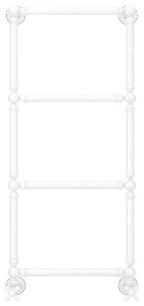 Полотенцесушитель водяной Сунержа Ренессанс 400x960 мм белый 12-0280-9640