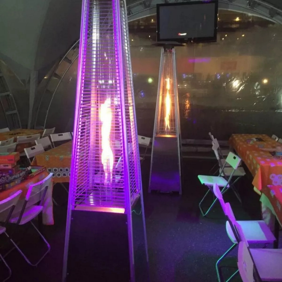 Обогреватель газовый инфракрасный уличный NeoClima 08HW-BW