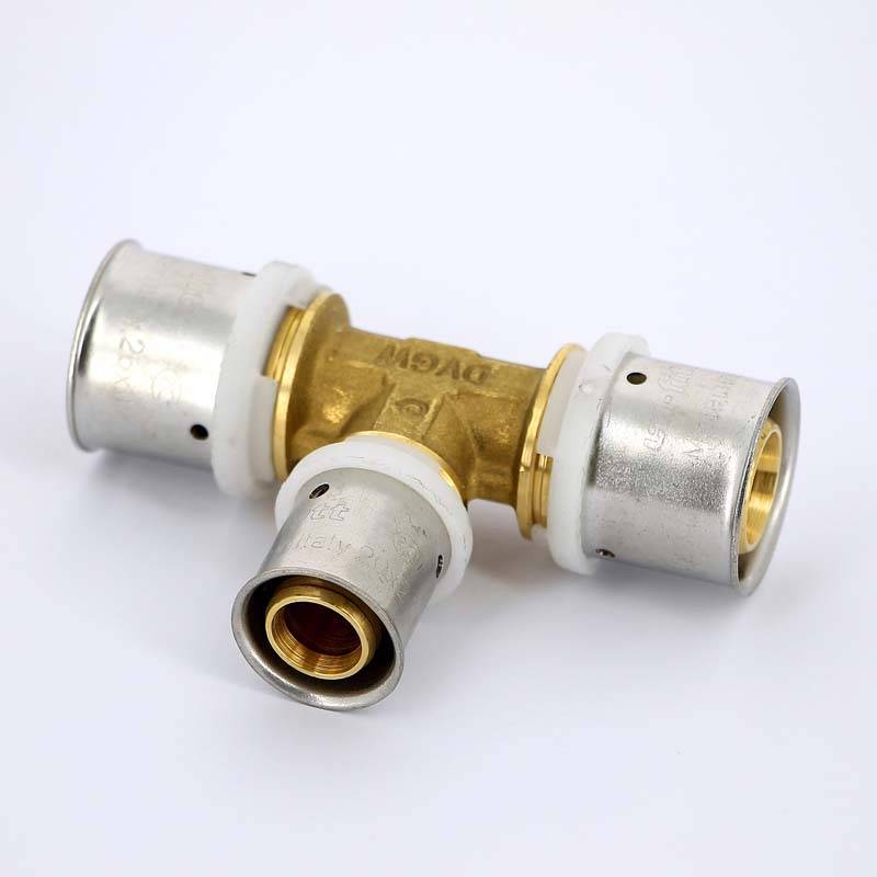 Тройник пресс Uni-Fitt 26х20х26 мм 706G8780