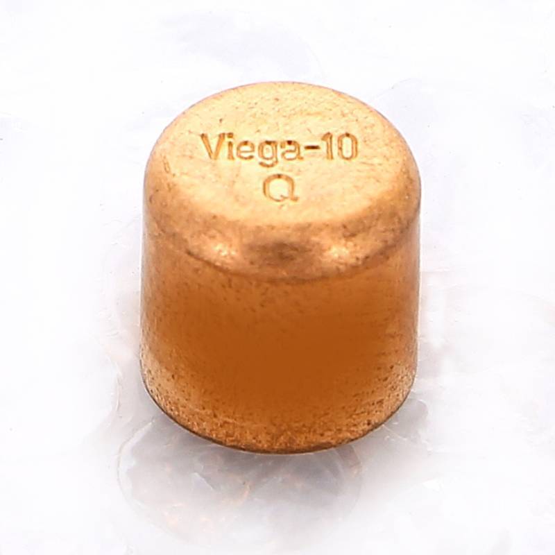 Заглушка медная Viega под пайку 10 мм 108892