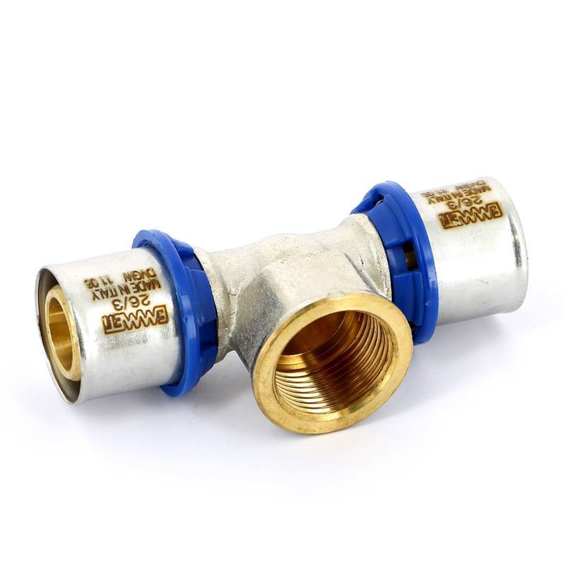 Тройник пресс-В Emmeti 26x3/4x26 мм 28101408