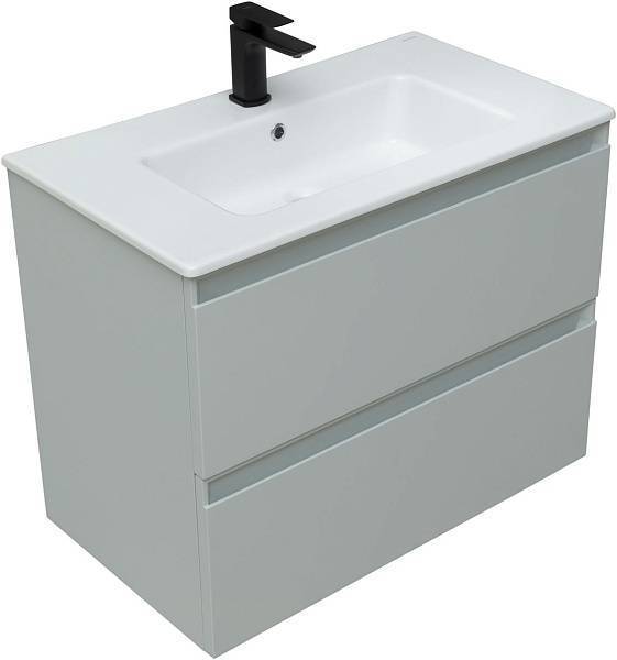 Тумба под раковину Allen Brau Eclipse 80 см серый 1.E1002.PWM