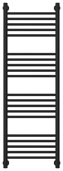 Полотенцесушитель водяной Сунержа Богема+ прямая 400x1200 мм матовый черный 31-0220-1240