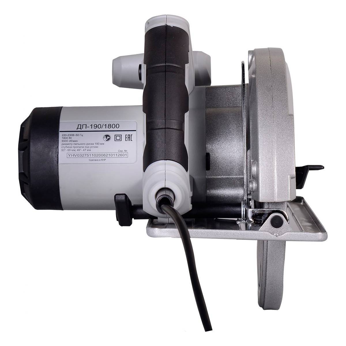Пила дисковая Ресанта ДП-190/ Вт 190 мм 75/2/2
