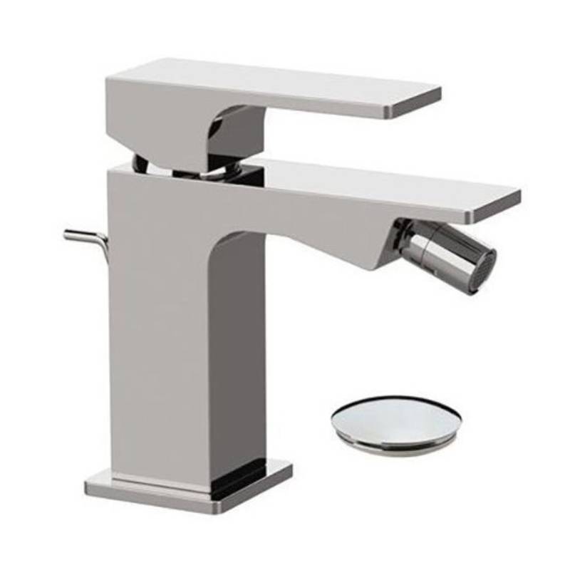 Смеситель для биде Remer Absolute однорычажный с донным клапаном хром AU20