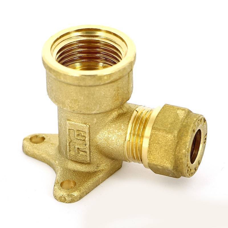 Водорозетка обжимная Tiemme 10x1/2 ВР латунь 1100065