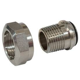 Комплект из двух фитингов Giacomini с накидной гайкой 1 1/4 P206Y007