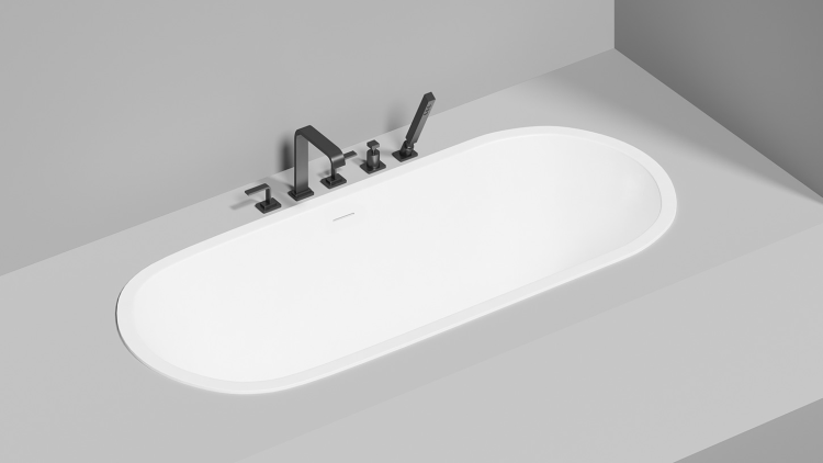 Ванна встраиваемая Salini Ornella Axis Kit 1800x800x600 мм Oval белый глянцевый 103511GOVAL