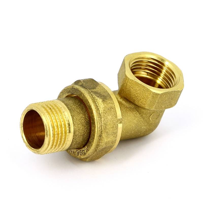 Разъемное соединение НВ Uni-Fitt 1/2 угловое с плоской прокладкой 652G2000