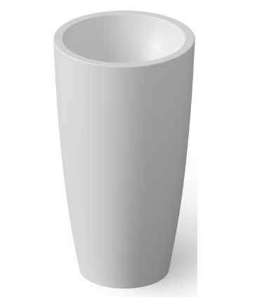 Раковина напольная DEA Design Pedestal Basin 500x500x900 мм белый матовый DD201050018