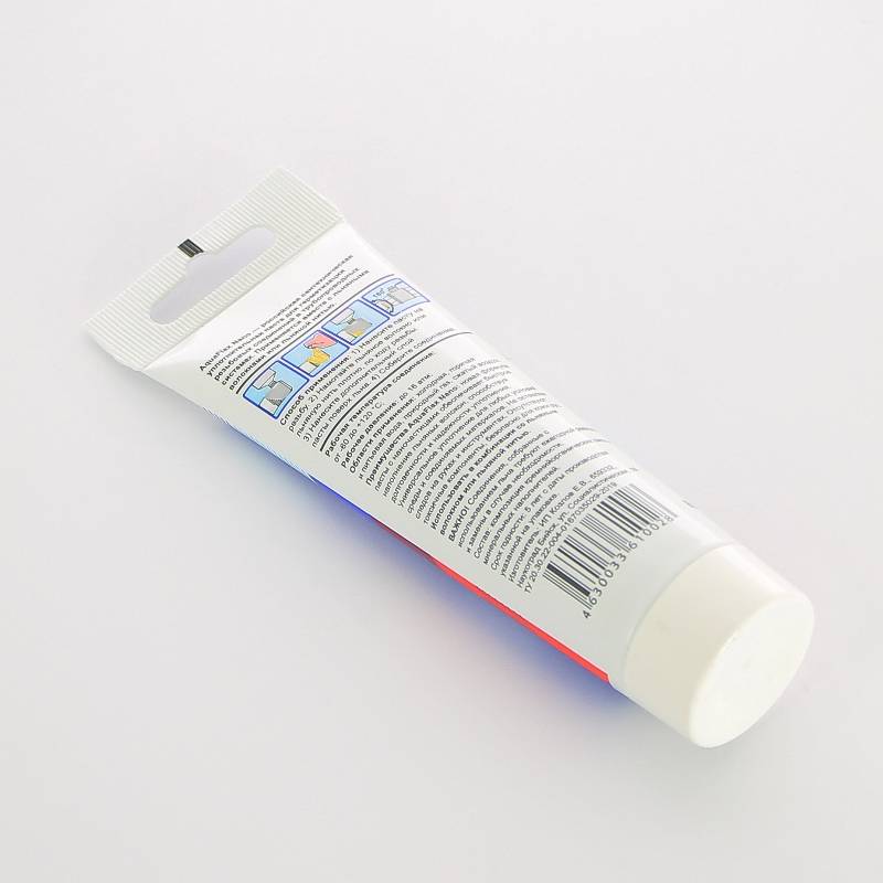 Паста-герметик Сантехмастер Aquaflax Nano для льна 80 г 61002