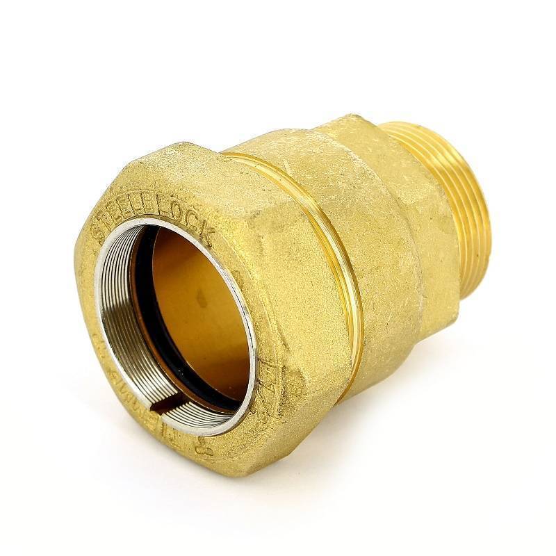 Муфта обжимная Tiemme 1590 1 1/2 наружная резьба 1500090